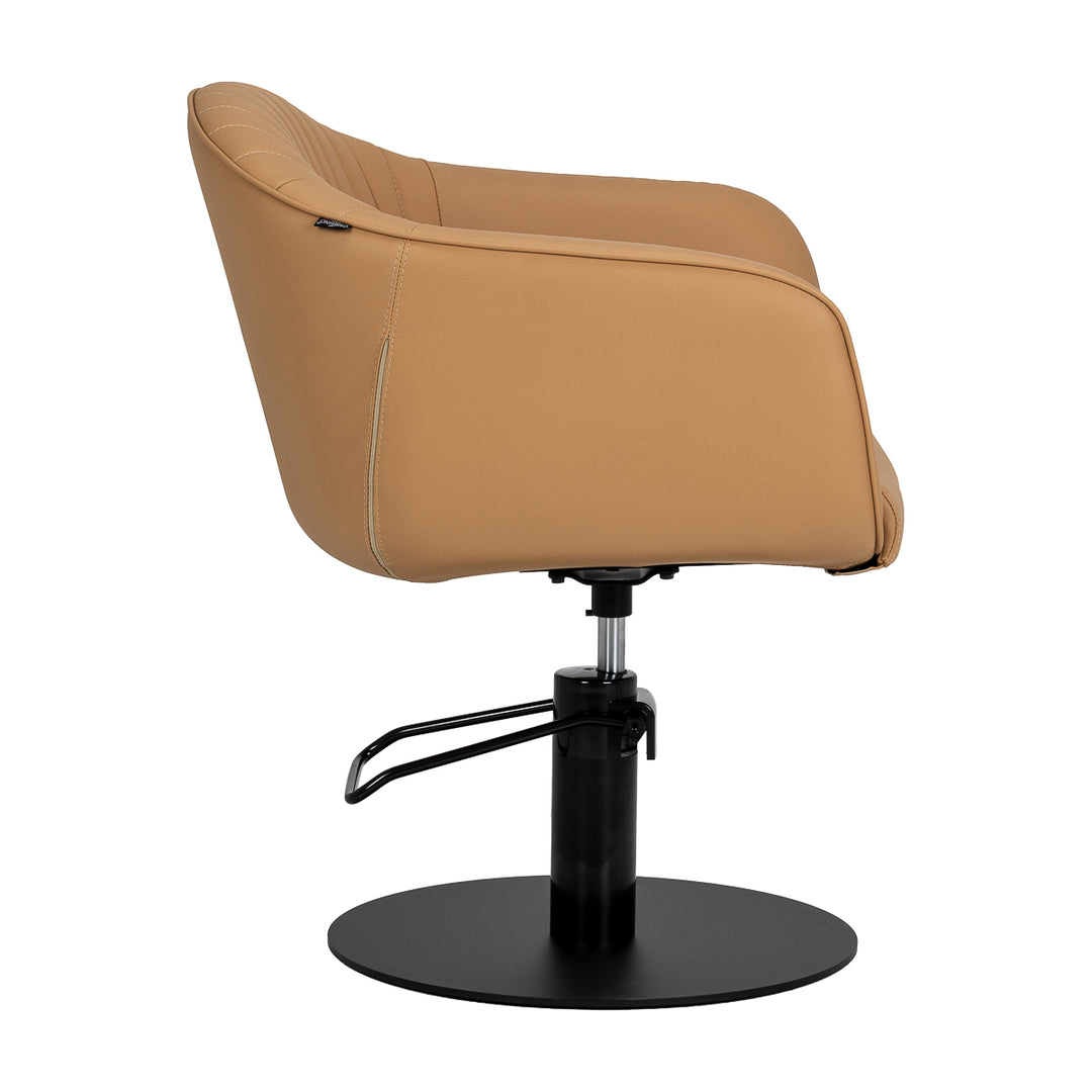 Fauteuil de Coiffeur Gabbiano Copenhagen Caramel - image 4