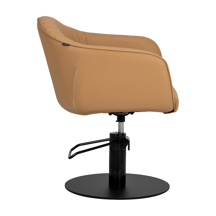 Fauteuil de Coiffeur Gabbiano Copenhagen Caramel - image 4