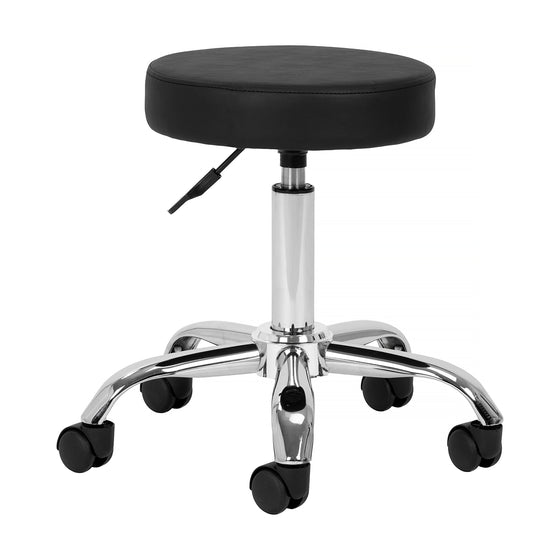 Tabouret à Roulettes AM-310v Noir