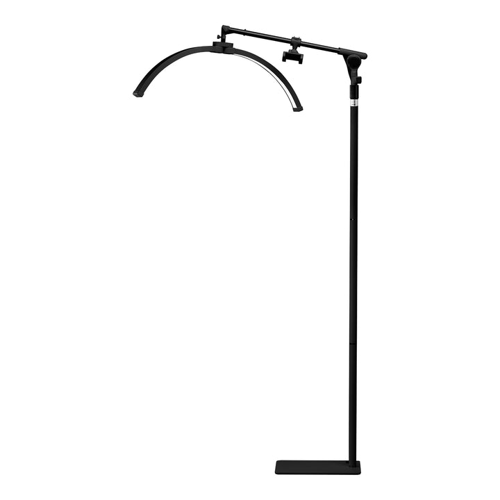 Lampe Extension de Cils LED sur Pied et Intensité et Couleur Réglables Glow Noir - image 2