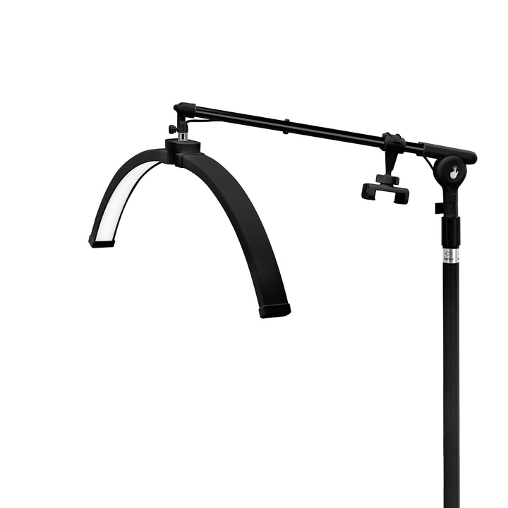 Lampe Extension de Cils LED sur Pied et Intensité et Couleur Réglables Glow Noir - image 3
