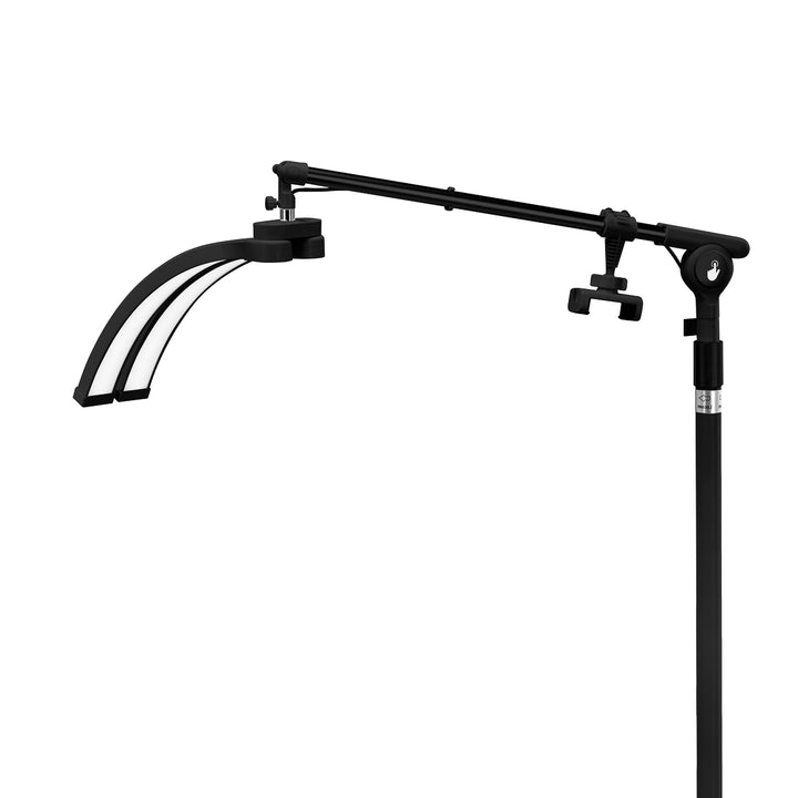 Lampe Extension de Cils LED sur Pied et Intensité et Couleur Réglables Glow Noir - image 4