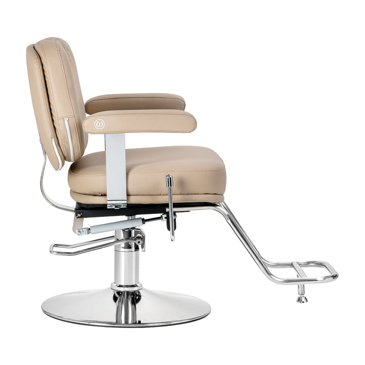 Fauteuil de coiffure Omega Astra Plus Beige - image 2