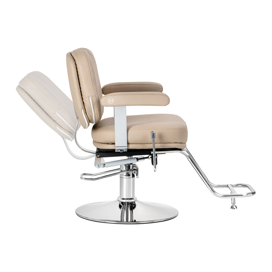 Fauteuil de coiffure Omega Astra Plus Beige - image 3