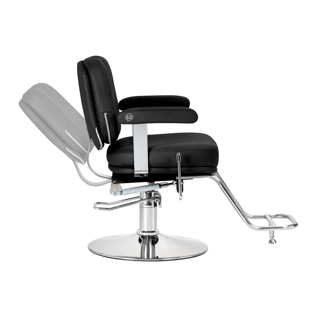 Fauteuil de coiffure Omega Astra Plus Noir - image 3