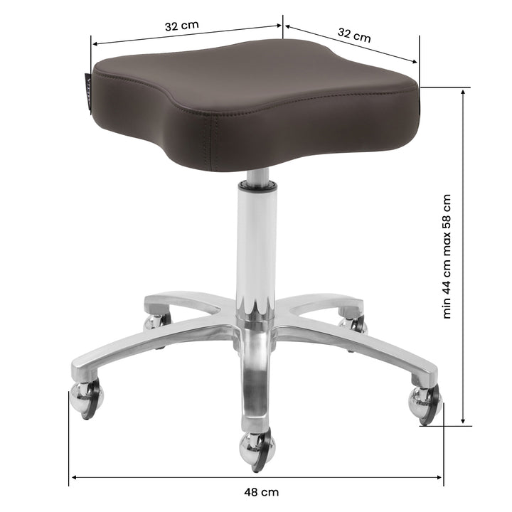 Chaise de Bureau Omega Supremo Marron - image 5