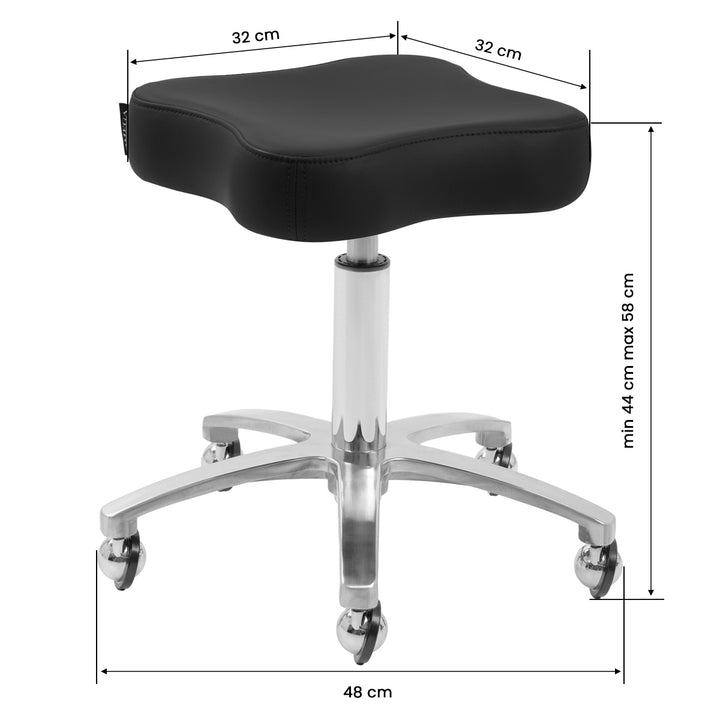Chaise de Bureau Omega Supremo Noir - image 5