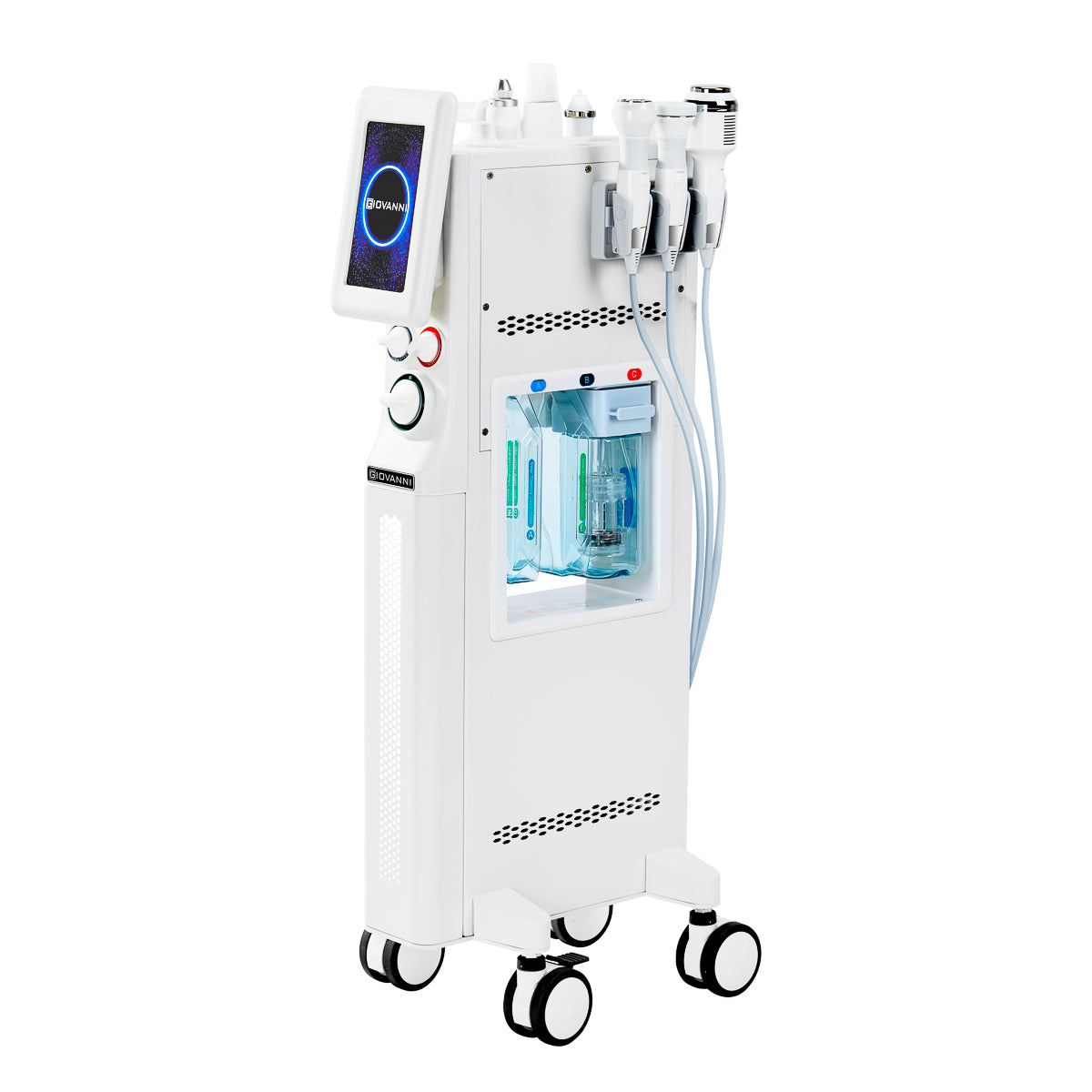 Appareil Hydrodermabrasion 6-en-1 Giovanni Ashe Super Bubble Blanc