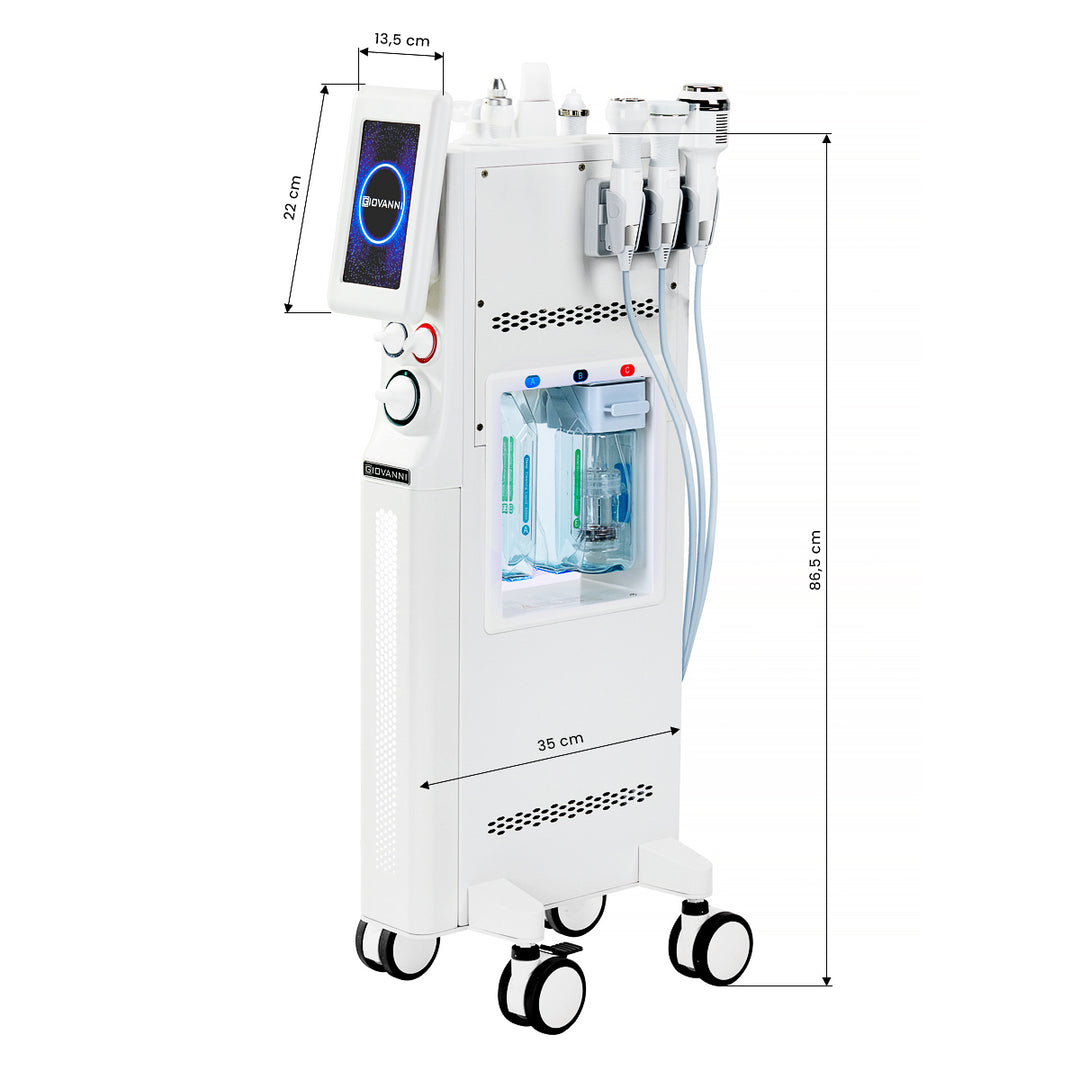 Appareil Hydrodermabrasion 6-en-1 Giovanni Ashe Super Bubble Blanc - image 11
