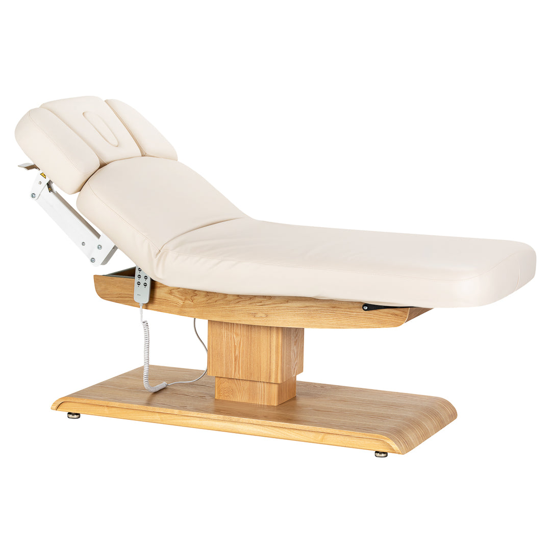 Table de massage électrique Sillon Relax Crème-Brun clair - image 2