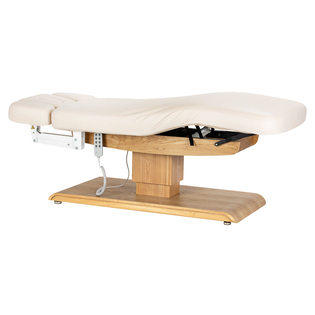 Table de massage électrique Sillon Relax Crème-Brun clair - image 3