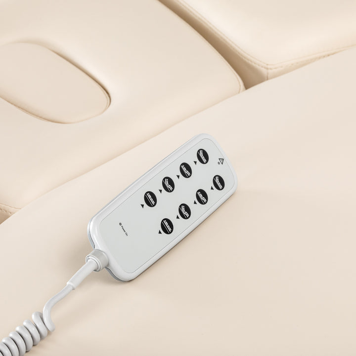 Table de massage électrique Sillon Relax Crème-Brun clair - image 17