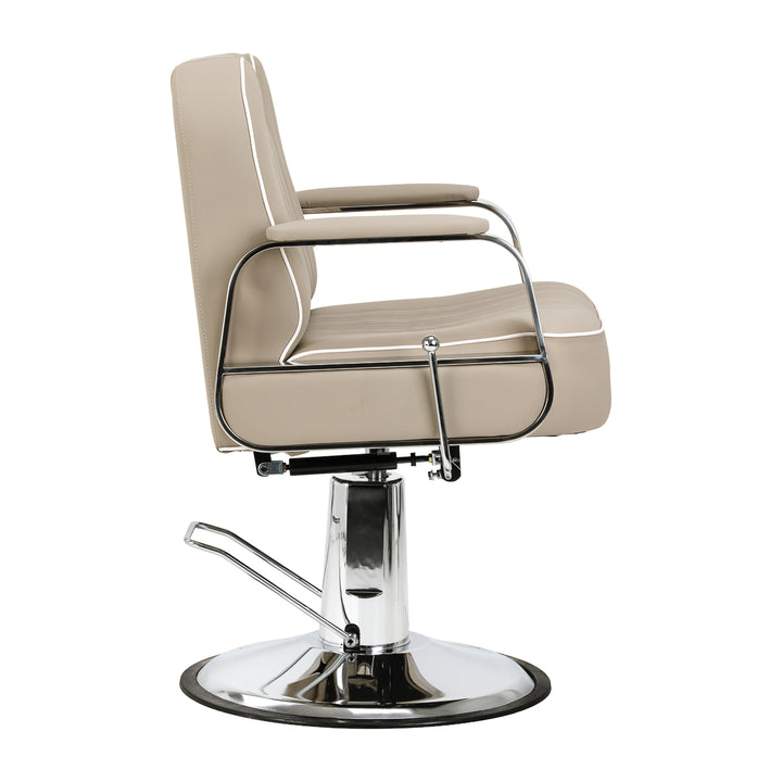 Fauteuil de barbier Gabbiano Rufo Beige - image 2