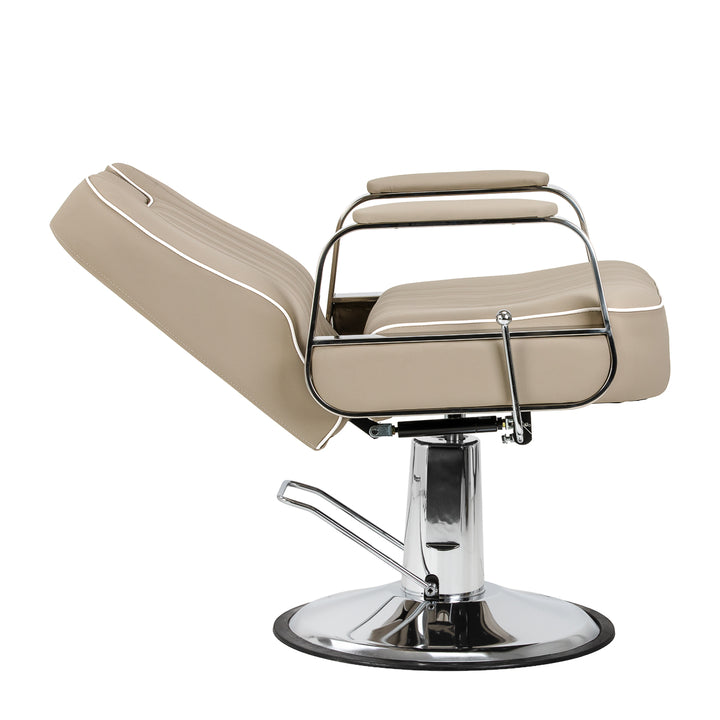 Fauteuil de barbier Gabbiano Rufo Beige - image 3