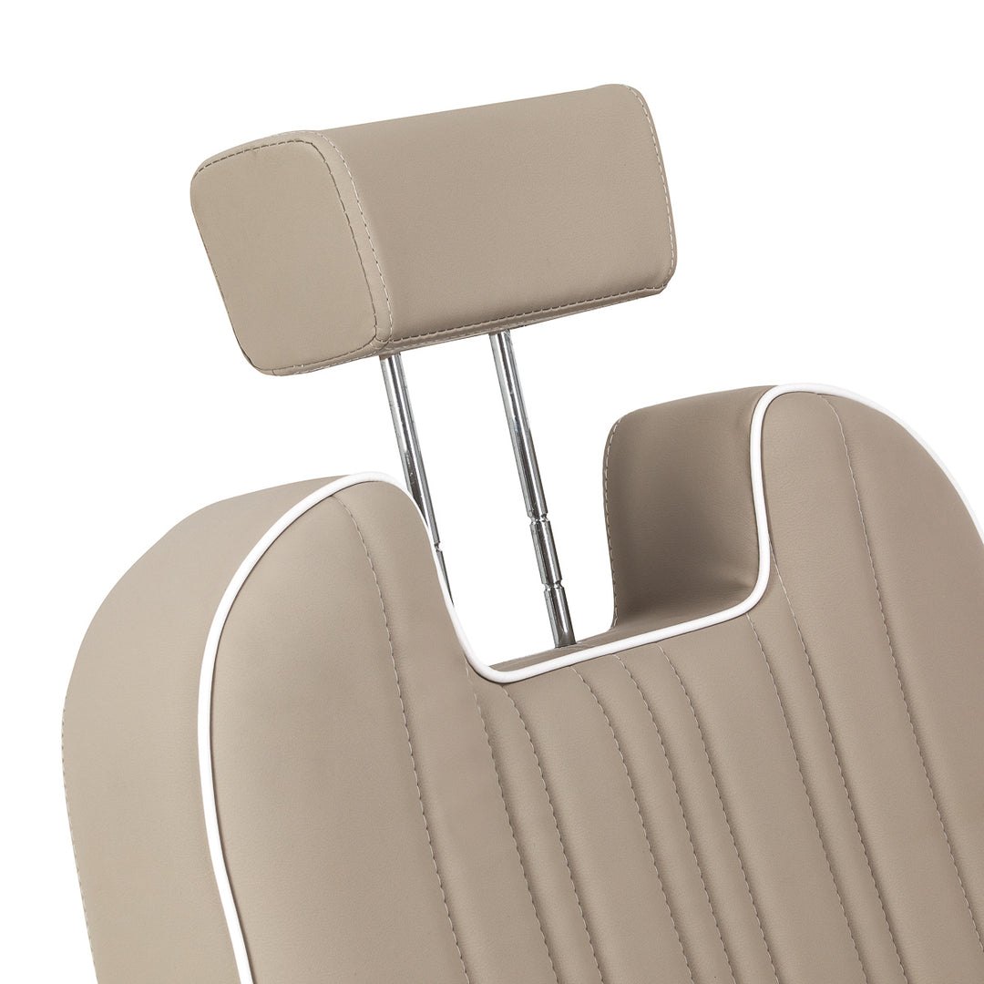 Fauteuil de barbier Gabbiano Rufo Beige - image 8