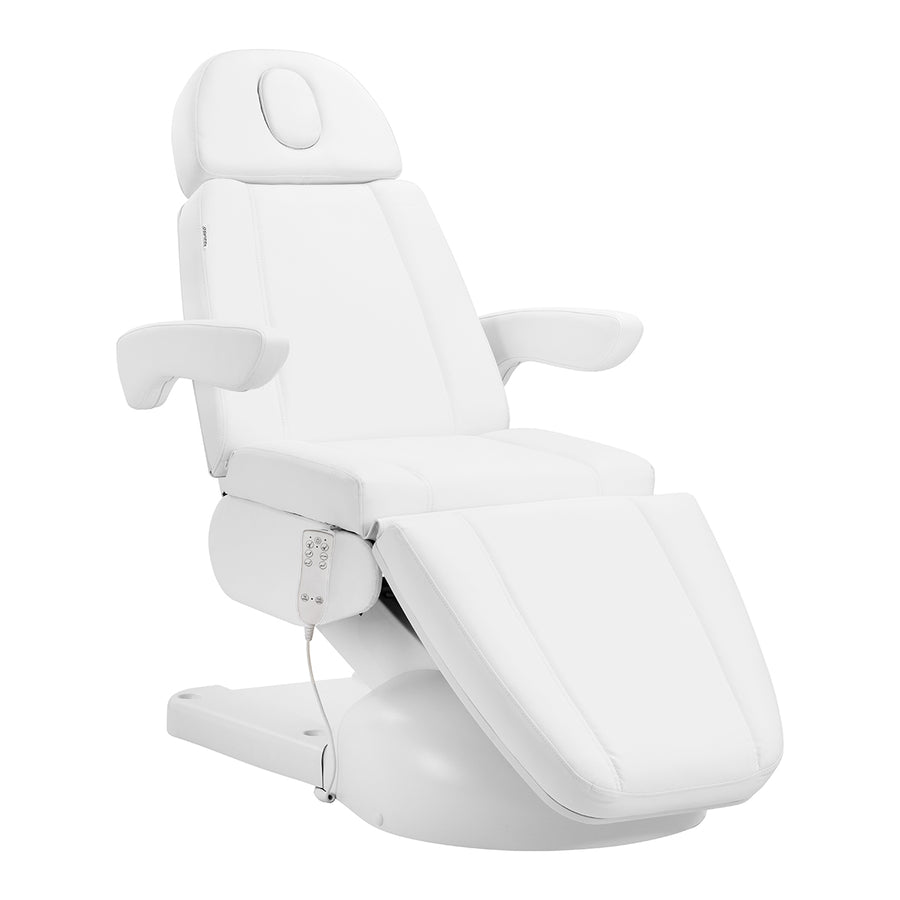 Fauteuil de soin électrique Azzurro Lux 3 moteurs avec chauffage Blanc