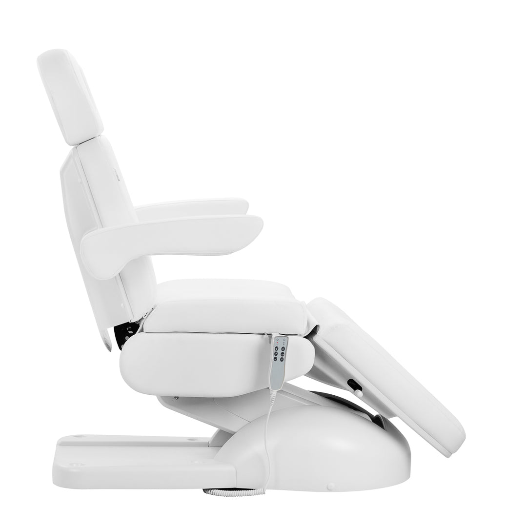 Fauteuil Esthétique Électrique Azzurro Lux Pedi à 3 Moteurs Blanc - image 4