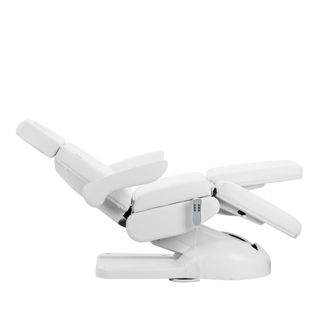 Fauteuil Esthétique Électrique Azzurro Lux Pedi à 3 Moteurs Blanc - image 6