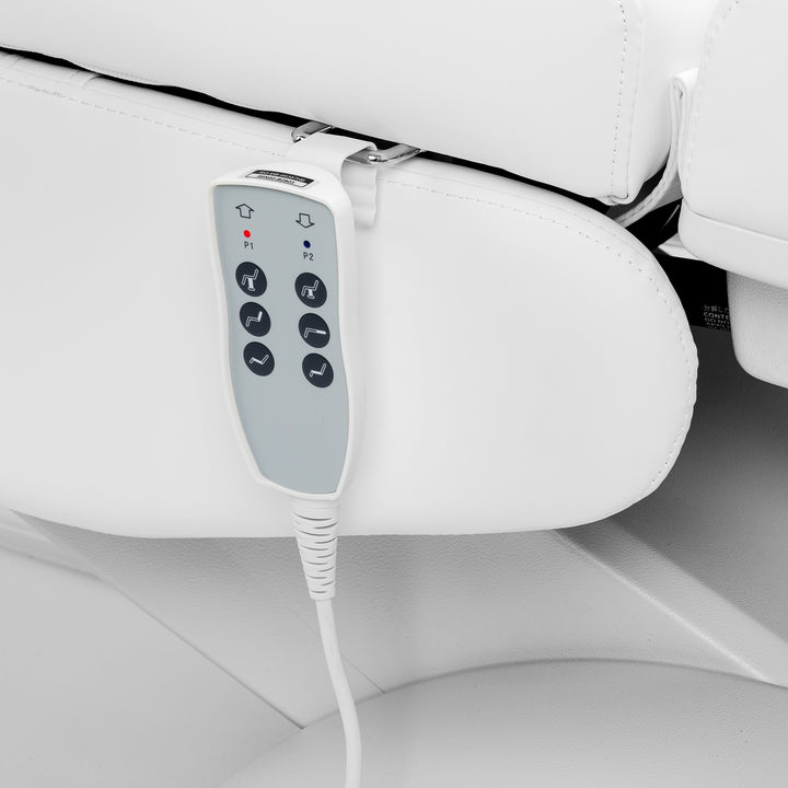 Fauteuil Esthétique Électrique Azzurro Lux Pedi à 3 Moteurs Blanc - image 17