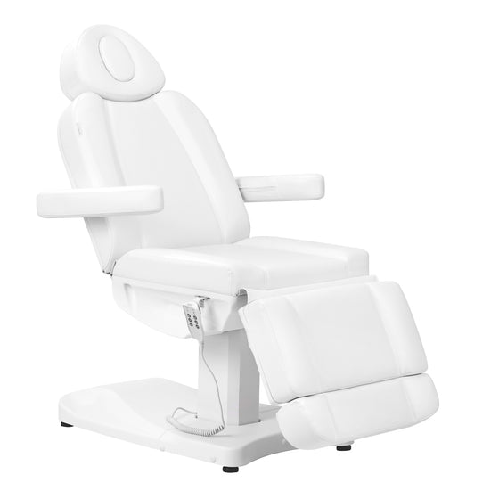 Fauteuil Esthétique Électrique Azzurro 803D à 3 Moteurs Blanc
