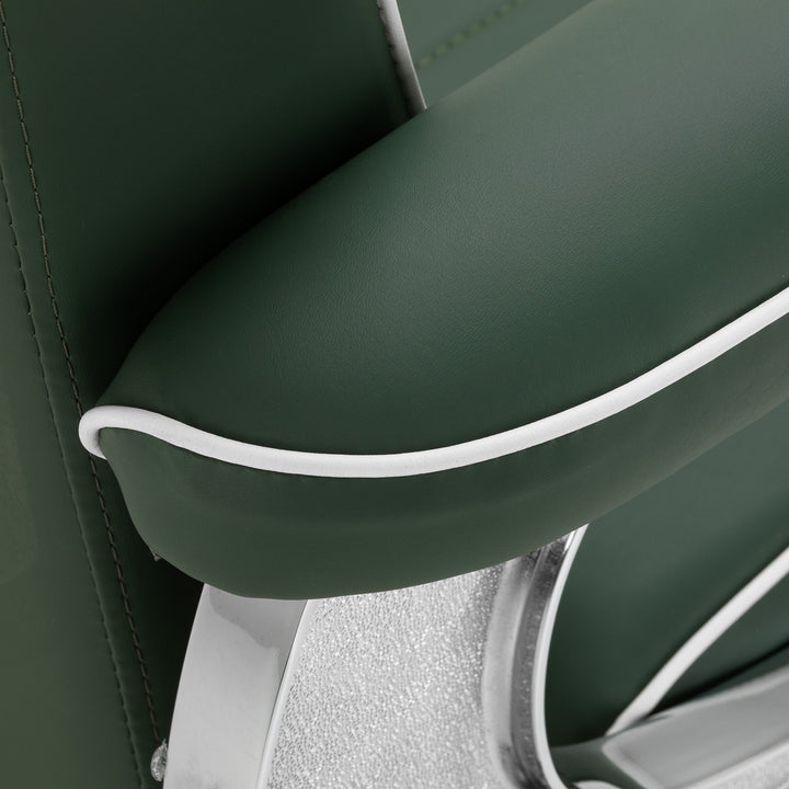 Fauteuil Barbier Gabbiano Visionerio Vert - image 7