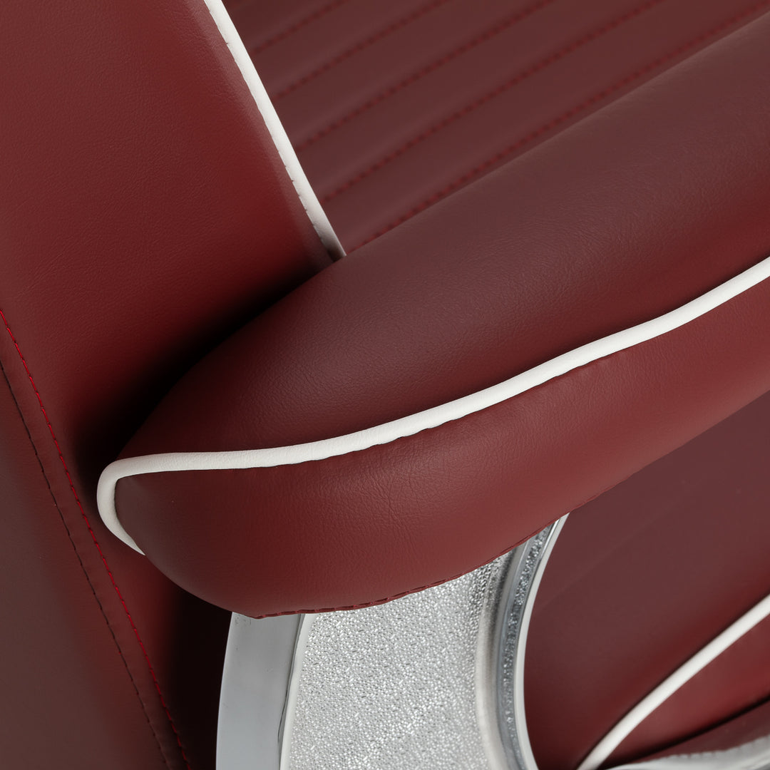 Fauteuil Barbier Gabbiano Visionerio Rood - image 15