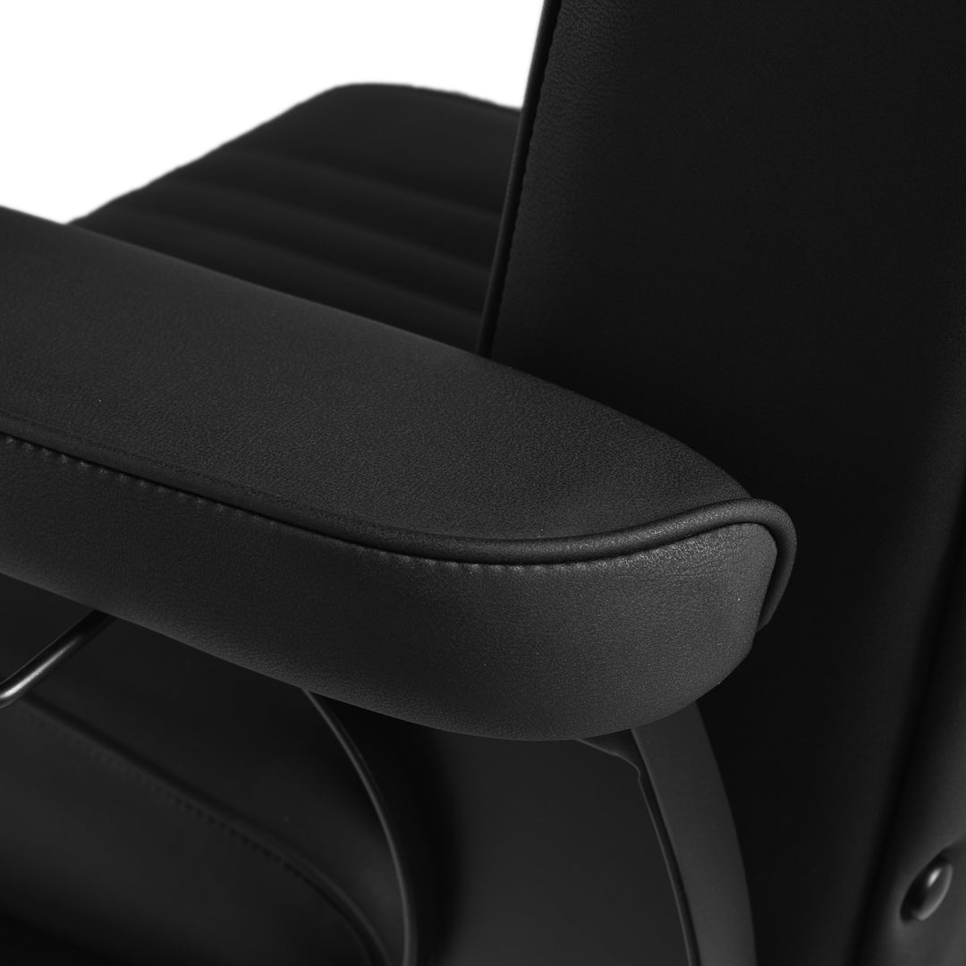 Fauteuil Barbier Gabbiano Visionerio Noir - image 6