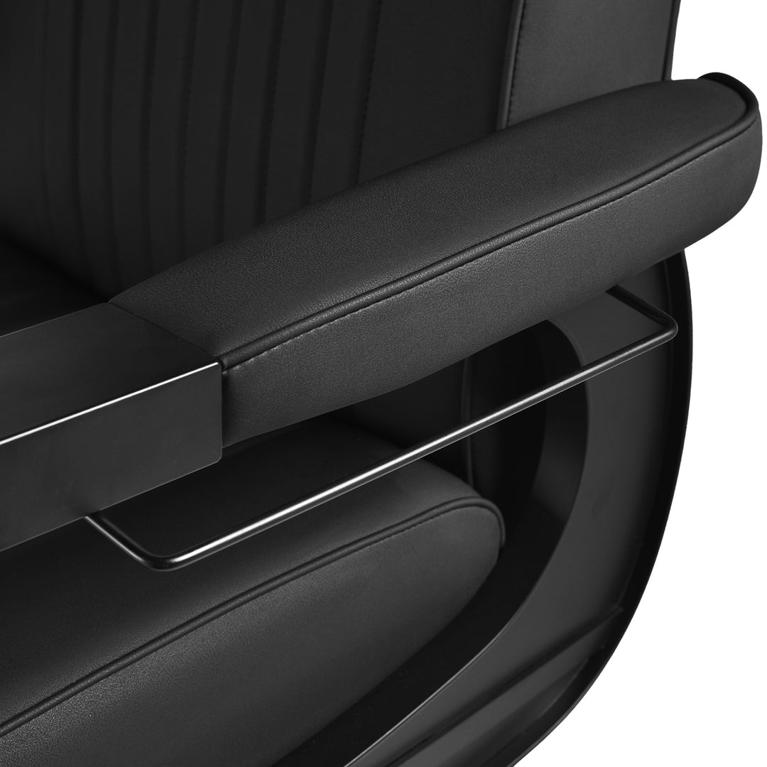 Fauteuil Barbier Gabbiano Visionerio Noir - image 7