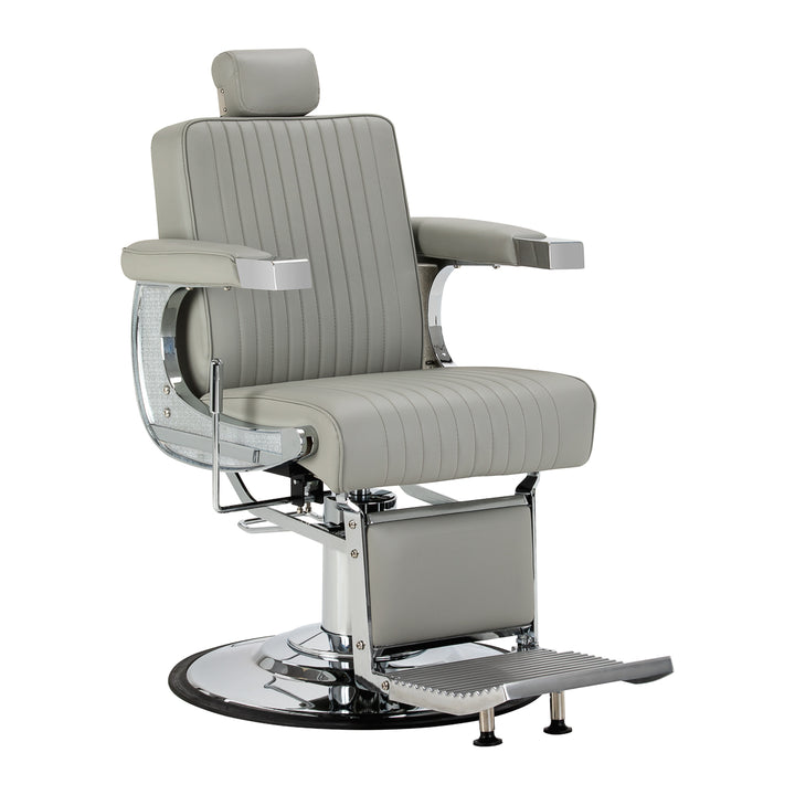 Fauteuil Barbier Gabbiano Visionerio Gris