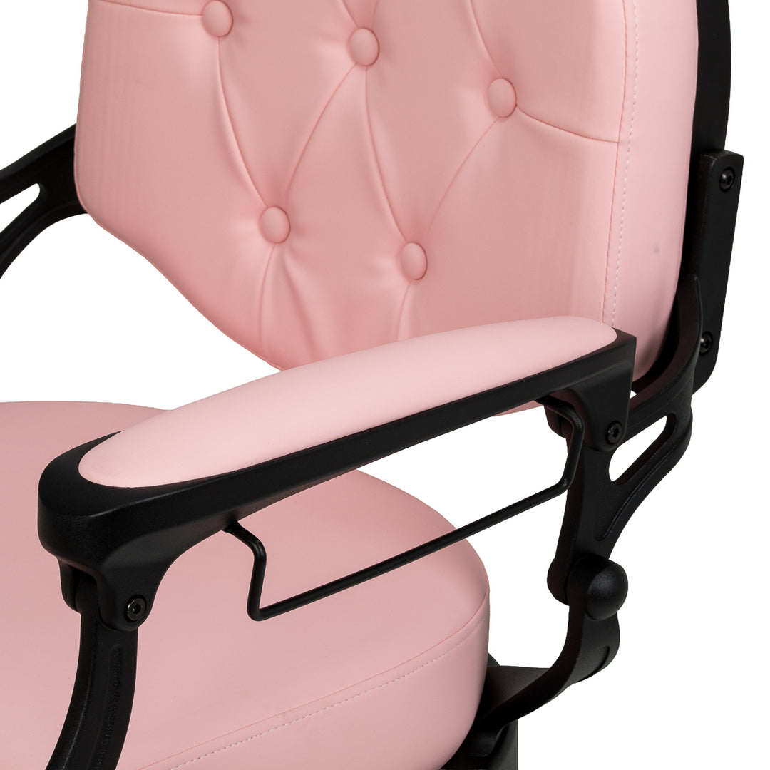 Fauteuil de barbier Gabbiano President Rose-Noir - image 17