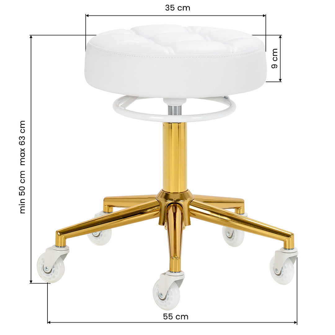Kruk Gabbiano D054G Blanc-Or - image 6