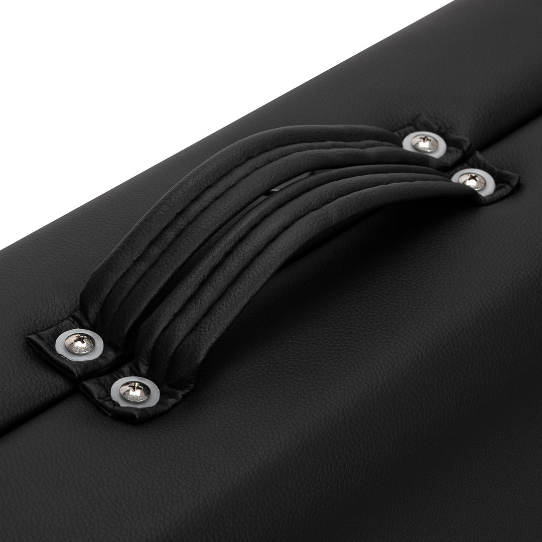 Table de massage pliable en aluminium Balance 2 zones Noir