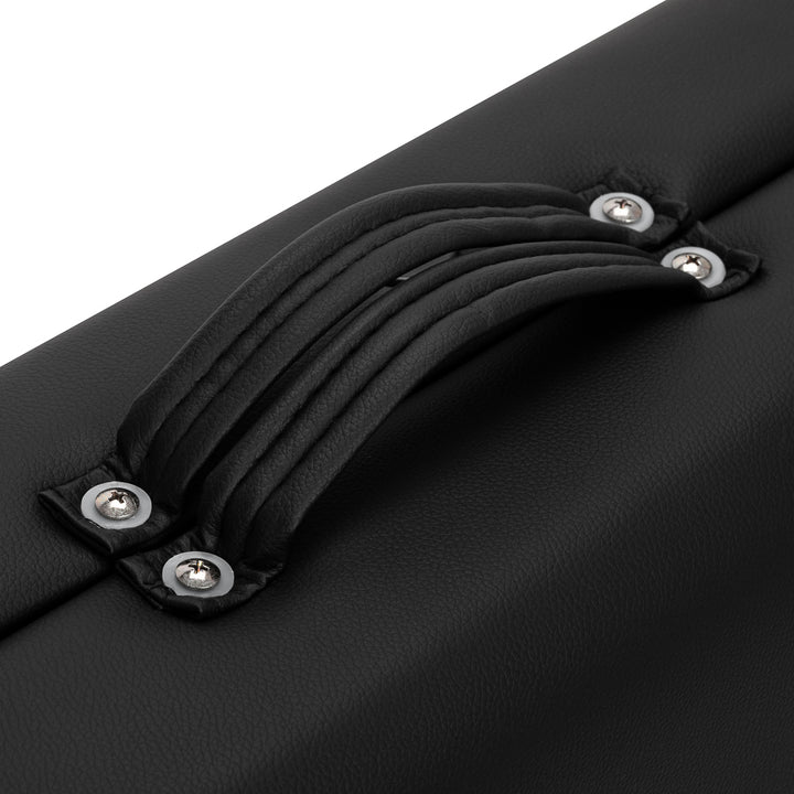 Table de massage pliable en aluminium Balance 2 zones Noir