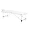 Table de massage pliable en aluminium Balance 3 zones Blanc