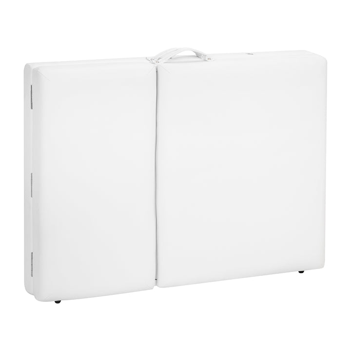 Table de massage pliable en aluminium Balance 3 zones Blanc