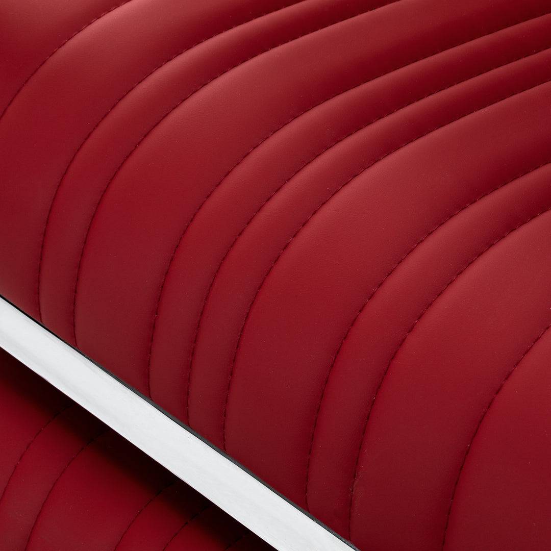 Fauteuil Barbier Gabbiano Elias Rood - image 8