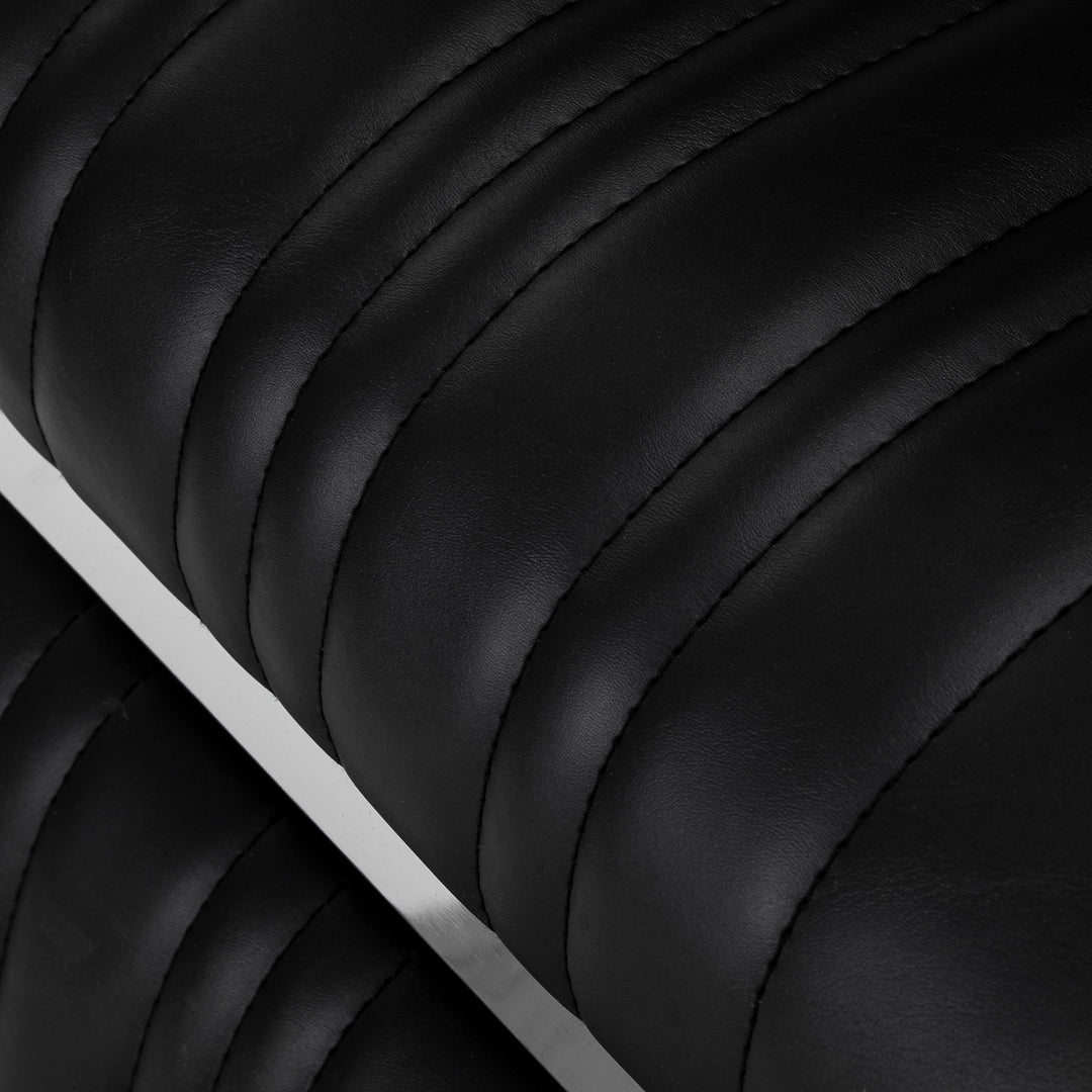 Fauteuil Barbier Gabbiano Elias Noir - image 8