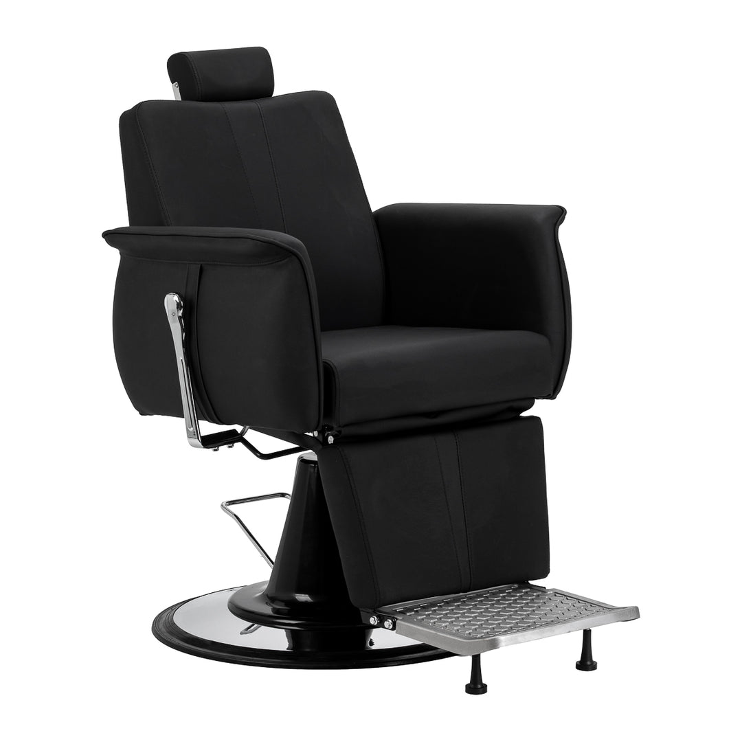 Fauteuil Barbier Gabbiano Athena Noir