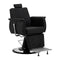 Fauteuil Barbier Gabbiano Athena Noir