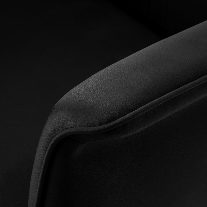 Fauteuil Barbier Gabbiano Athena Noir - image 6