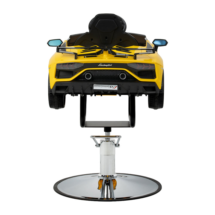 Fauteuil de Coiffeur Enfant Voiture Lamborghini Jaune - image 4