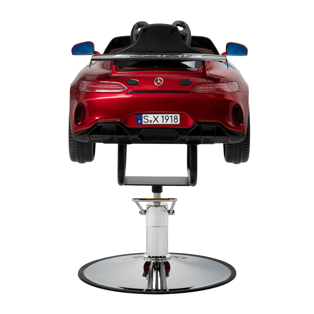 Fauteuil de Coiffeur Enfant Voiture Mercedes Rouge - image 5