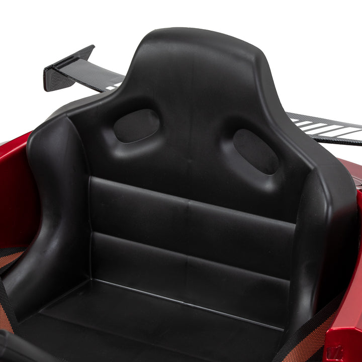 Fauteuil de Coiffeur Enfant Voiture Mercedes Rouge - image 8
