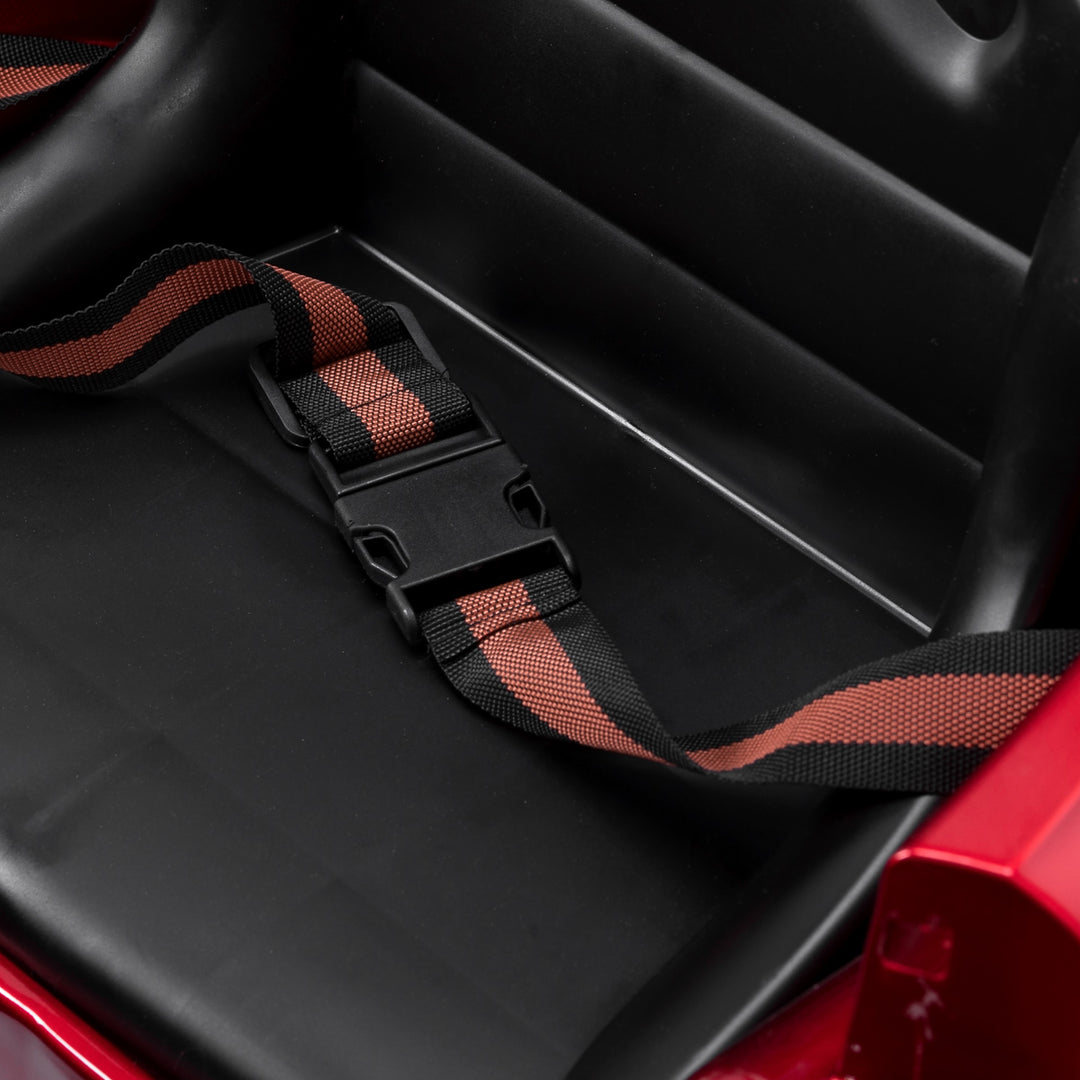Fauteuil de Coiffeur Enfant Voiture Mercedes Rouge - image 9