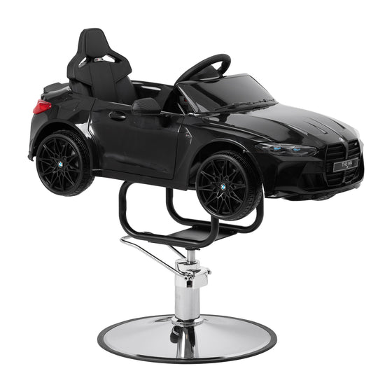 Fauteuil de Coiffeur Enfant Voiture BMW Noir