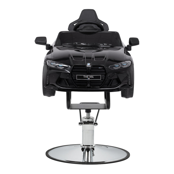 Fauteuil de Coiffeur Enfant Voiture BMW Noir - image 3