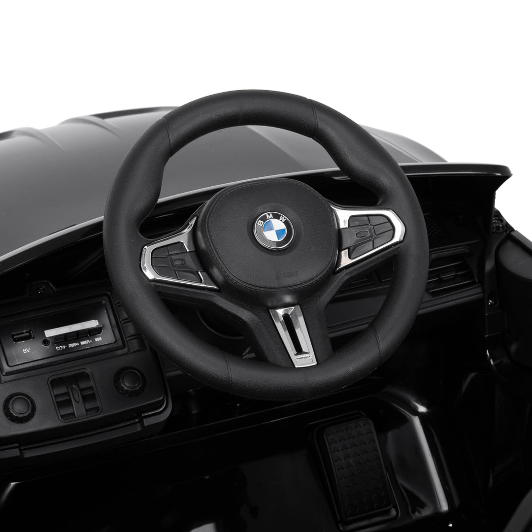 Fauteuil de Coiffeur Enfant Voiture BMW Noir - image 6