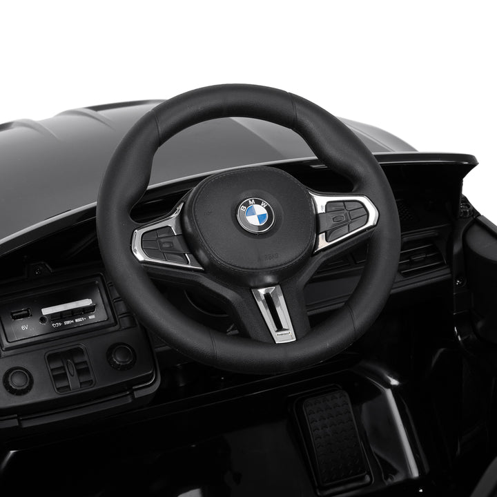 Fauteuil de Coiffeur Enfant Voiture BMW Noir - image 6