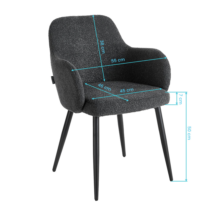 Chaise 4Rico Intra Noir - image 8