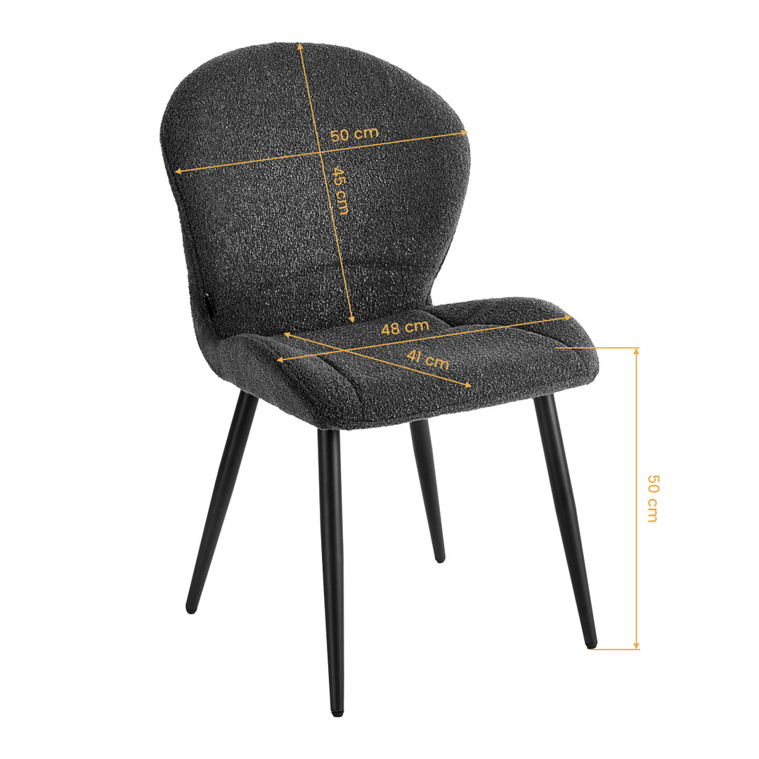 Chaise 4Rico Lucente Noir - image 8